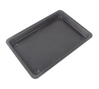 Dr.Oetker Baking tray Tradition 42x29x4 cm in black, Steel, 42 x 29 x 4 cm