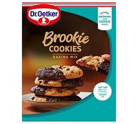 Dr. Oetker Brookie Cookies Brownies Mix, Pack of 4 x 390g, makes 32 cookies