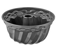 Dr. Oetker Bundt Cake Mould Diameter 22 cm Exclusive Traditional Baking Mould for Delicious Bundt Cake Tin with Enamel Coating (Colour: Grey/Brown/Cream), Quantity: 1 Piece
