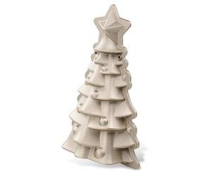 Dr. Oetker Christmas Tree Motif Baking Mould - White Christmas Baking Mould - 3D Baking Mould with Non-Stick Coating and Winter Design - Approx. 25.5 x 15 x 7 cm & 1000 ml