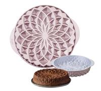 Dr. Oetker Creative 26 x 55 cm Round Mandala Mould, 2000 ml, PFAS-Free Non-Stick Coating, Rose Gold, Heat Resistant up to +230 °C