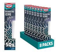 Dr. Oetker Decorating icing White, 400 g, Pack of 8x50g