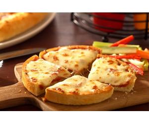 Dr. Oetker Deep Dish 1-of- 5 a Day Cheese & Tomato Pizza 2 x 12