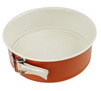 Dr. Oetker DieMaus Springform Cake Tin, Diameter 20 cm, Round Baking Tin, High-Quality Cake Tin Made of Sheet Steel, Mould with Ceramic Reinforced Non-Stick Coating (Colour: Mouse Orange/Cream)