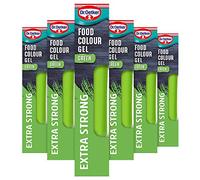 Dr. Oetker Extra Strong Green Food Colour Gel, 90 g, Pack of 6x15g
