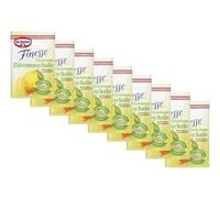 Dr Oetker Finesse Grated Lemon Peel 6g [Pack of 9]