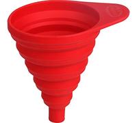 Dr.Oetker "Flexxibel Foldable Funnel, Plastic, Red