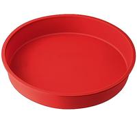 Dr.Oetker Pie Mould Flexxibel of Silicone Ø26 cm in red, 26 x 26 x 7 cm