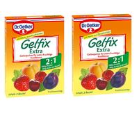 Dr Oetker Gelfix 2:1, EXTRA Pectin Mix DOUBLE PACK, Low Sugar Jams & Preserves