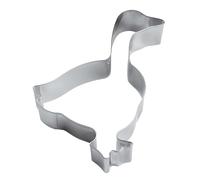 Dr. Oetker Giant Goose Cookie Cutter, High Quality Stainless Steel Cookie Cutter, Baking Frame for Cutting Cut, Frame for Filling and Layering Small Pies Small Pastries (Colour: Silver)