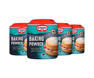 Dr. Oetker Gluten Free Baking Powder, Pack of 4 x 170g