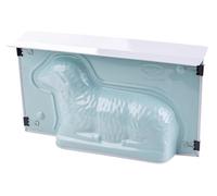 Dr. Oetker Lamb Baking Mould 3D - Full Baking Mould with Non-Stick Coating, Includes 4 Locking Clips, Heat Resistant up to 230 °C, Made in Germany