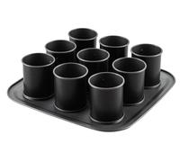 Dr. Oetker Mini Cake Tray Baking Idea Creative - Set of 9 for Perfect Mini Cakes, Cupcakes and Muffins, Non-Stick Coating, Heat Resistant up to +230 °C, Made in Germany