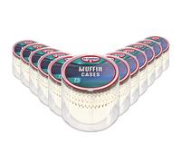 Dr. Oetker Muffin Cases - White, 75-Count, Ideal for Muffins & Cupcakes (Product Code 1-30-011734)