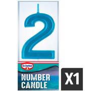 Dr. Oetker Number 2 Candle