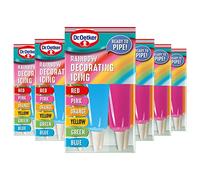 Dr. Oetker Rainbow Decorating Icing, 684g, Pack of 6 x 114g