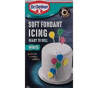Dr. Oetker Ready to Roll White Soft Fondant Icing, 454 g