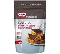 Dr. Oetker Scotbloc Plain Chocolate Drops - 6x3kg