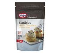 Dr. Oetker Professional Scotbloc White Chocolate Flavour Drops 3kg