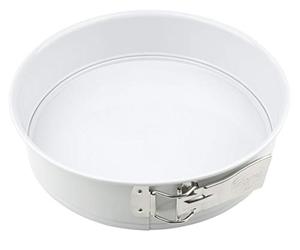 Dr. Oetker Springform Cake Tin Diameter 26 cm White Christmas Baking, Round Baking Tin with Non-Stick Coating, High-Quality Mould, Baking Mould Made of Sheet Steel, Versatile Guarantee Mould (Colour:
