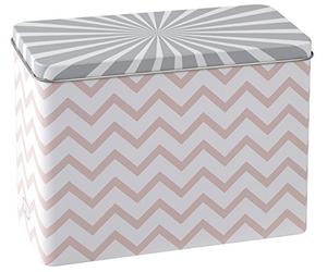 Dr. Oetker Storage tin for baking soda and co., storage jar from the series "Modern Baking - Retro Design" (colour: colourful), quantity: 1 piece.