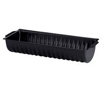 Dr. Oetker Tradition 30 cm Non-Stick Bakeware Wavy Log, Black
