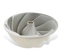 Dr. Oetker Twist Round Cake Mould, Diameter 24cm, Fluted Cake Tin, Non-Stick, Festive Design, Baking Art for Impressive Creations, Colour: Cream/Metallic