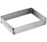 Dr.Oetker "Varino Rectangular Cake Frame, Silver