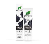 Dr Organic Activated Charcoal Toothpaste, Extra Whitening, Natural, Vegan, Cruelty-Free, Paraben & SLS-Free, Recycled & Recyclable, Organic, 100ml, Packaging may vary