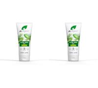 Dr Organic Aloe Vera Gel with Tea Tree, Purifying, All Skin Types, Natural, Vegan, Cruelty-Free, Paraben & SLS-Free, Recycled & Recyclable, Organic, 200ml, Packaging may vary (Pack of 2)
