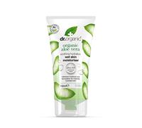 Dr Organic Wet Skin Moisturiser Ultra Rich 150ml Organic Aloe Vera use