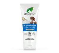 Dr Organic Coffee Anti-Dandruff Conditioner, Healthy Scalp, Mens, Womens, Natural, Vegan, Cruelty-Free, Paraben & SLS-Free, Recycled & Recyclable, Organic, 200ml, Packaging may vary