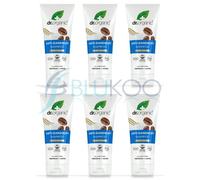 Dr Organic Anti-Dandruff Shampoo with Coffee - 200ml (Pack of 6)