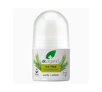 Dr. Organic Bioactive Skin Care Organic Tea Tree Deodorant Roll On 50ml