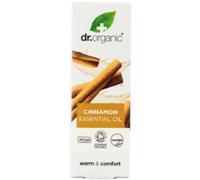 Dr Organic Cinnamon Oil - Organic Essential Oil for Skin, Aromatherapy & Diffusers, Vegan, Paraben & SLS Free, 10ml