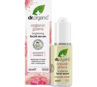 Dr Organic Guava Facial Serum, Vitamin C, Brightening, Mens, Womens, Natural, Vegan, Cruelty-Free, Paraben & SLS-Free, Organic, 30ml, Packaging may vary