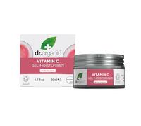 Dr Organic Guava Gel Moisturiser, Vitamin C, Brightening, Mens, Womens, Natural, Vegan, Cruelty-Free, Paraben & SLS-Free, Organic, 50ml, Packaging may vary