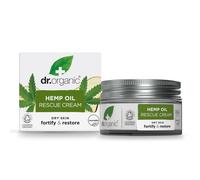 Dr Organic Hemp Oil Rescue Cream, Moisturising, Combination Skin, Mens, Women...