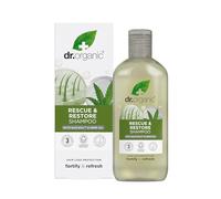 Dr Organic Hemp Oil Rescue Shampoo, Restoring, Mens, Womens, Natural, Vegetarian, Cruelty-Free, Paraben & SLS-Free, Organic, 265ml, Packaging may vary