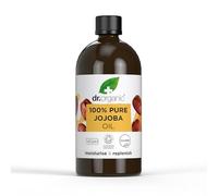 Dr Organic Jojoba Oil, 100% Pure & Natural, Moisturising, Multi Action, Face, Body & Hair, Massage, Carrier Oil, Aromatherapy, Vegan, Cruelty Free, Paraben & SLS Free, Certified Organic, 100ml