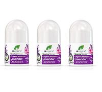 DR. ORGANIC Lavender Deodorant (50ml x 3) 150ml