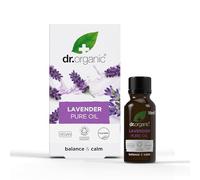 Dr Organic Lavender Essential Oil, 100% Pure & Natural, Soothe, Calm & Balance, Sleep Aid, Aromatherapy, Diffusers, Massage, Vegan, Cruelty Free, Paraben & SLS Free, Certified Organic, 10ml