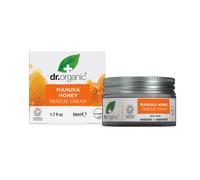Dr Organic Manuka Honey Rescue Cream, Dry Skin, Mens, Womens, Natural, Vegeta...