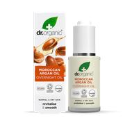 Dr Organic Moroccan Argan Oil Facial Oil, Moisturising, Normal & Dry Skin, Mens, Womens, Natural, Vegan, Cruelty-Free, Paraben & SLS-Free, Organic, 30ml, Packaging may vary