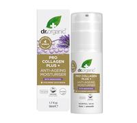 Dr Organic Pro Collagen Plus Bakuchiol, Hyaluronic Acid, Biotin, Healthy-Aging, Wrinkles, Dry & Sensitive Skin , Natural, Vegan, Cruelty-Free, Paraben & SLS-Free, Recycled & Recyclable, Organic, 50ml