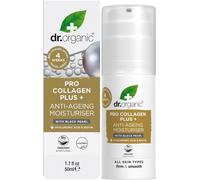Dr Organic Pro Collagen Plus Black Pearl + Hyaluronic Acid & Biotin 50ml
