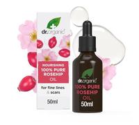 Dr Organic Rosehip Oil, 100% Pure & Natural, High in Vitamin C, Rejuvenate & Nourish, Facial Oil, Aromatherapy, Diffusers, Massage, Vegan, Cruelty Free, Paraben & SLS Free, Certified Organic, 50ml