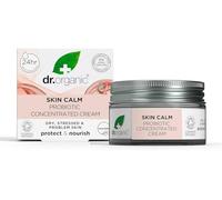 Dr Organic - Skin Calm Probiotic Concentrated Cream - Women's & Men's Skincare - For Redness, Dry, Sensitive & Irritable Skin - Vegan, Cruelty, Paraben & SLS Free - 50ml - 1 Pack