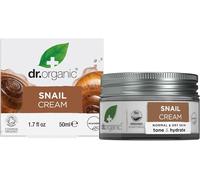 Dr Organic Snail Gel Cream, Healthy-Aging, Moisturising, Mens, Womens, Normal & Dry Skin, Natural, Vegetarian, Cruelty-Free, Paraben & SLS-Free, Recycled & Recyclable, Organic, 50ml