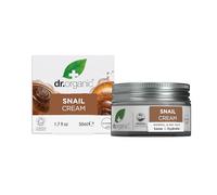 Dr Organic Snail Gel Cream, Healthy-Aging, Moisturising, Mens, Womens, Normal & Dry Skin, Natural, Vegetarian, Cruelty-Free, Paraben & SLS-Free, Recycled & Recyclable, Organic, 50ml